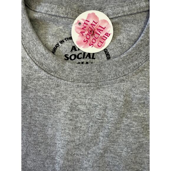 Anti Social Social Club Grey Koi Garden*Size M*SOLD OUT*New with tags - Picture 4 of 4